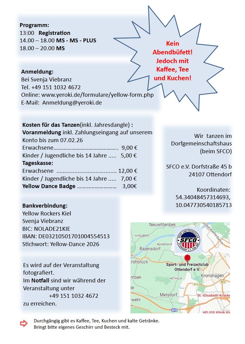 Flyer Yellow-Dance - R&uuml;ckseite